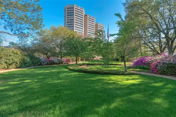 a view of a green field