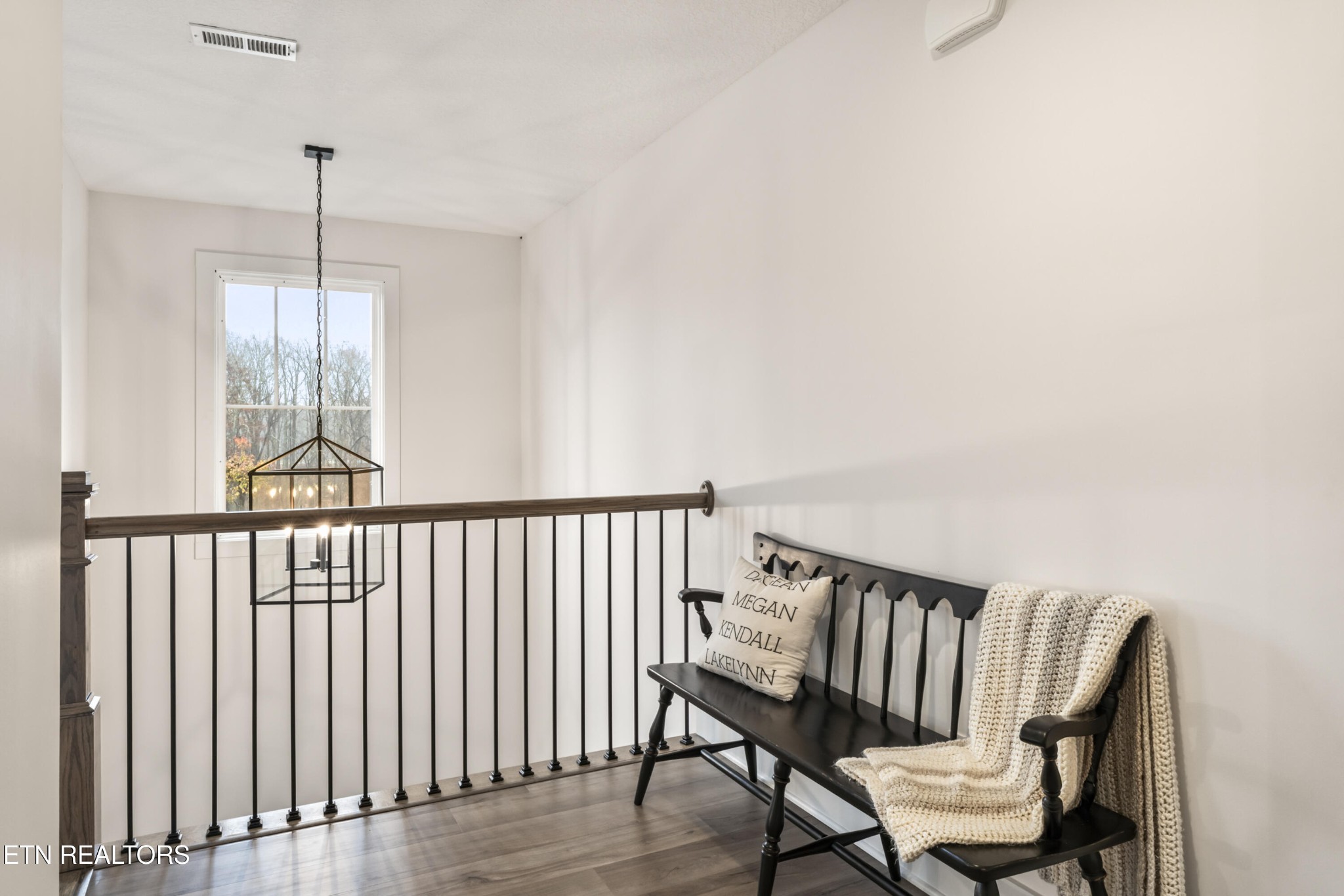 2815 Green Summers Road Knoxville, TN 37938 - Photo 19 of 50 a view of a hallway with wooden floor windows