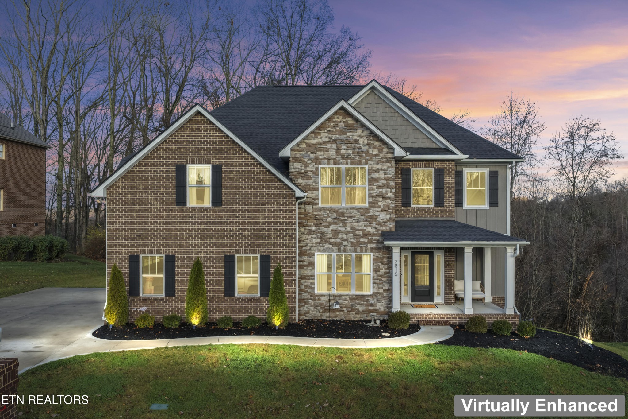 2815 Green Summers Road Knoxville, TN 37938 - Photo 3 of 50 a front view of a house with a yard