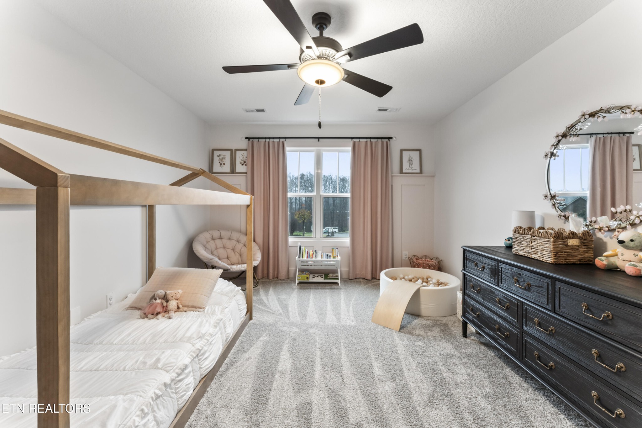 2815 Green Summers Road Knoxville, TN 37938 - Photo 35 of 50 a bed room with a bed and a large window