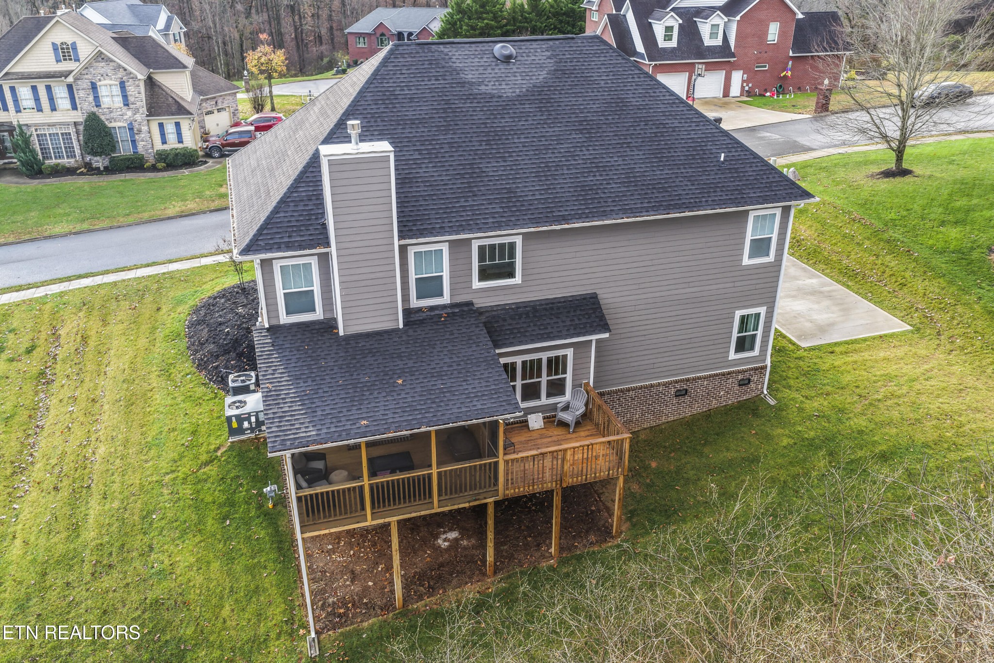 2815 Green Summers Road Knoxville, TN 37938 - Photo 43 of 50 a aerial view of a house with a yard