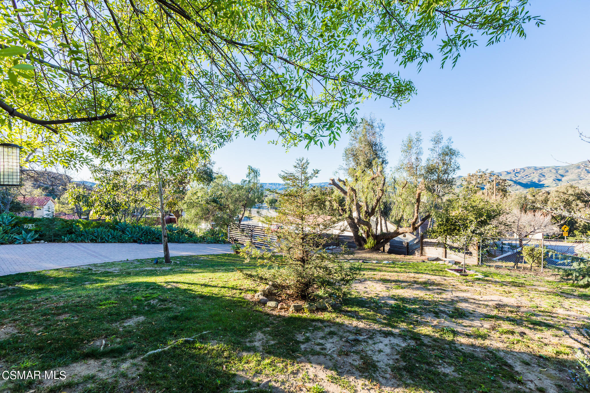 6695 Clear Springs Road Simi Valley, CA 93063 - Photo 17 of 94 a view of yard with tree in the background