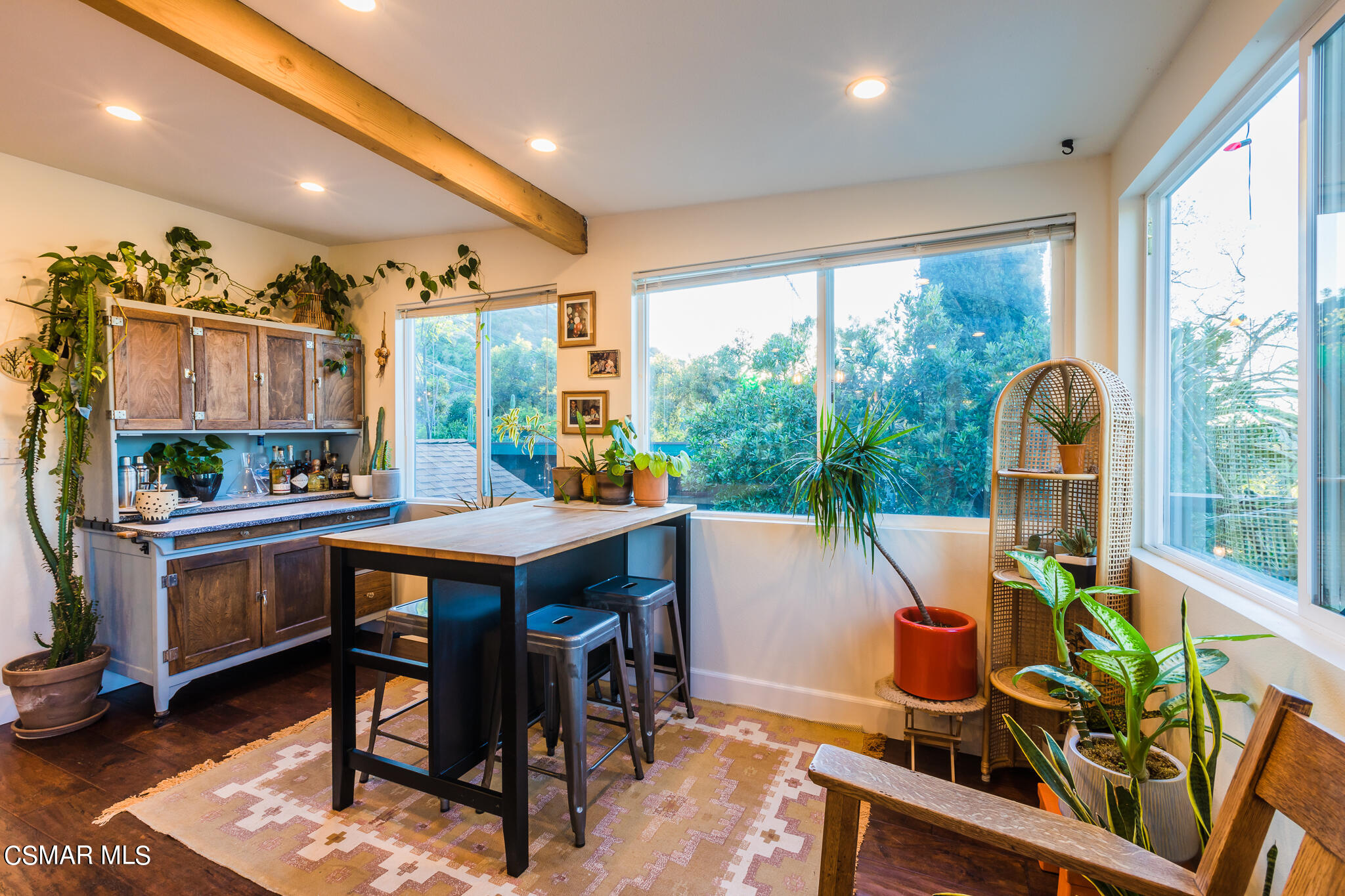 6695 Clear Springs Road Simi Valley, CA 93063 - Photo 59 of 94 a view of a dining room with furniture window and outside view