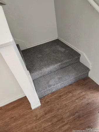 a view of wooden floor