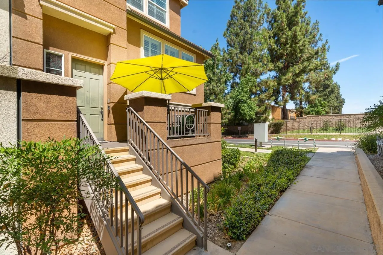 9811 Old Tree Lane Santee, CA 92071 - Photo 3 of 45 a view of a staircase with a small yard