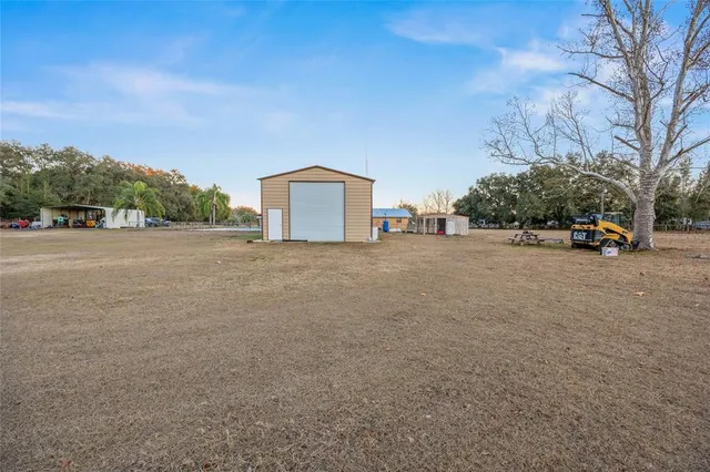 a house view with a outdoor space