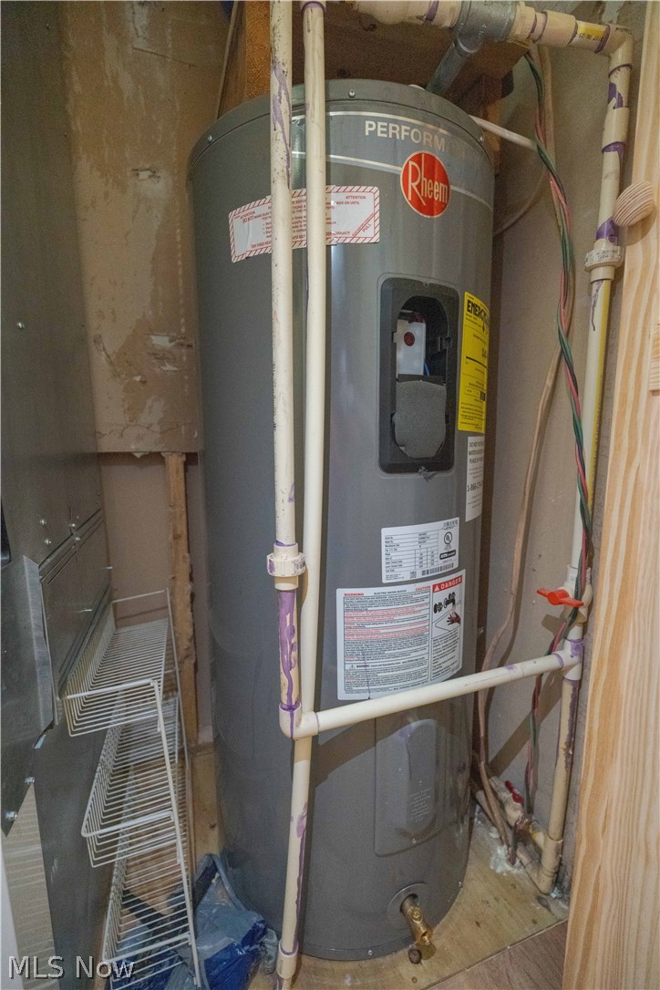 5267 Apollo Road Northeast Salineville, OH 43945 - Photo 23 of 33 Utility room with water heater