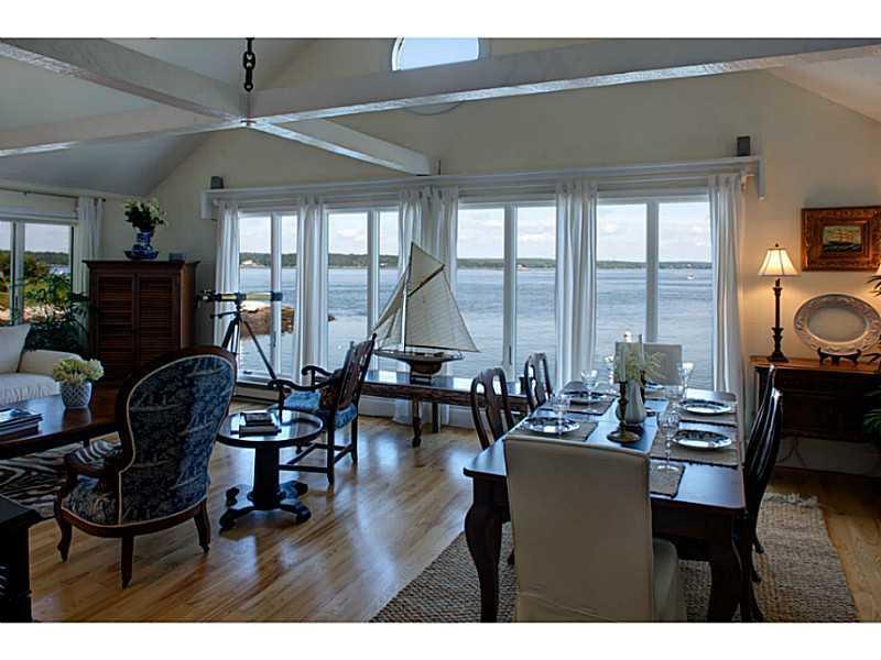 215 Dogfish Head Road Southport, ME 04576 - Photo 7 of 25 Living Room. Open living /dining...