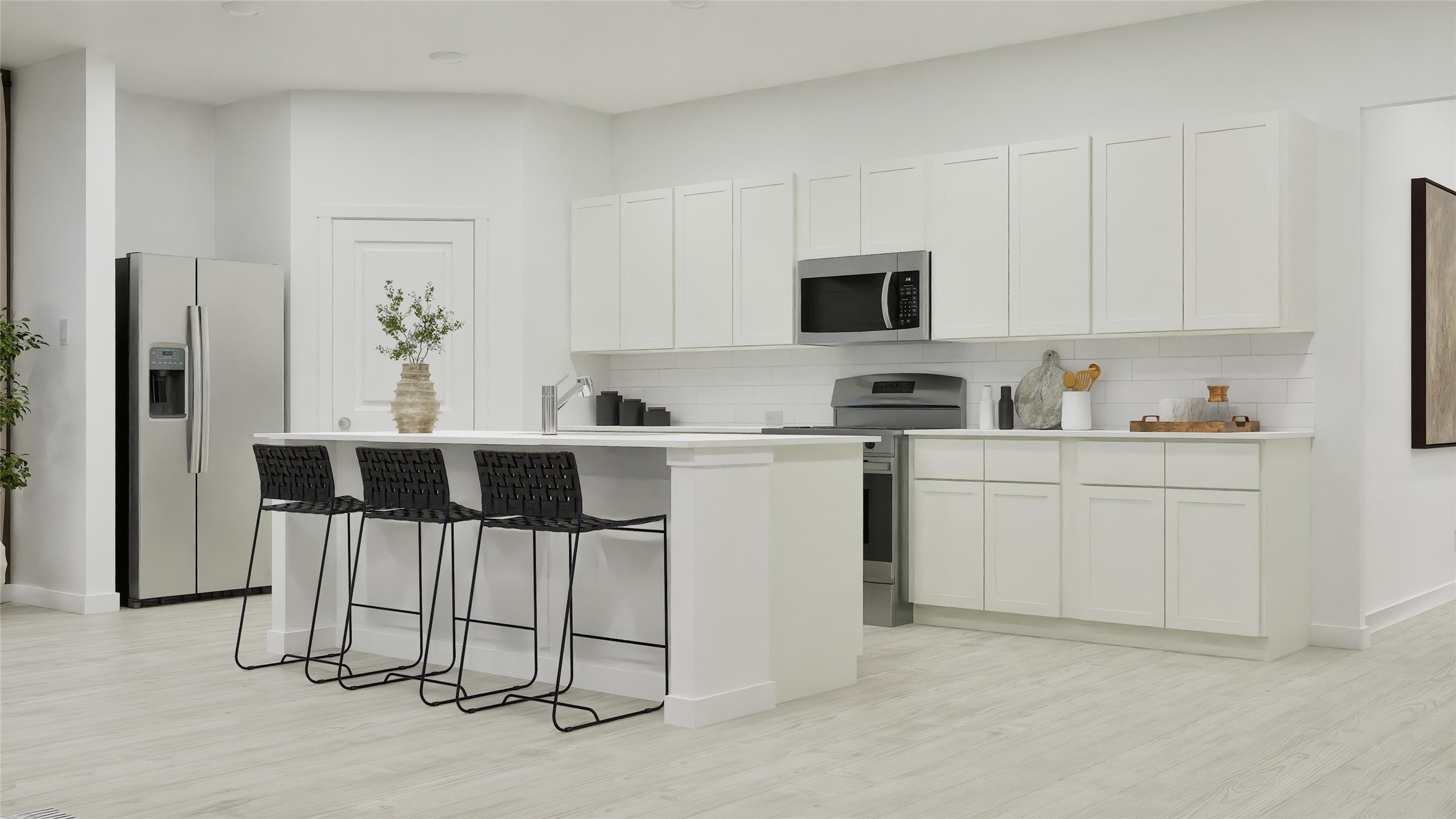 135 Outrigger Way Kyle, TX 78640 - Photo 19 of 33 a kitchen with a sink cabinets and stainless steel appliances