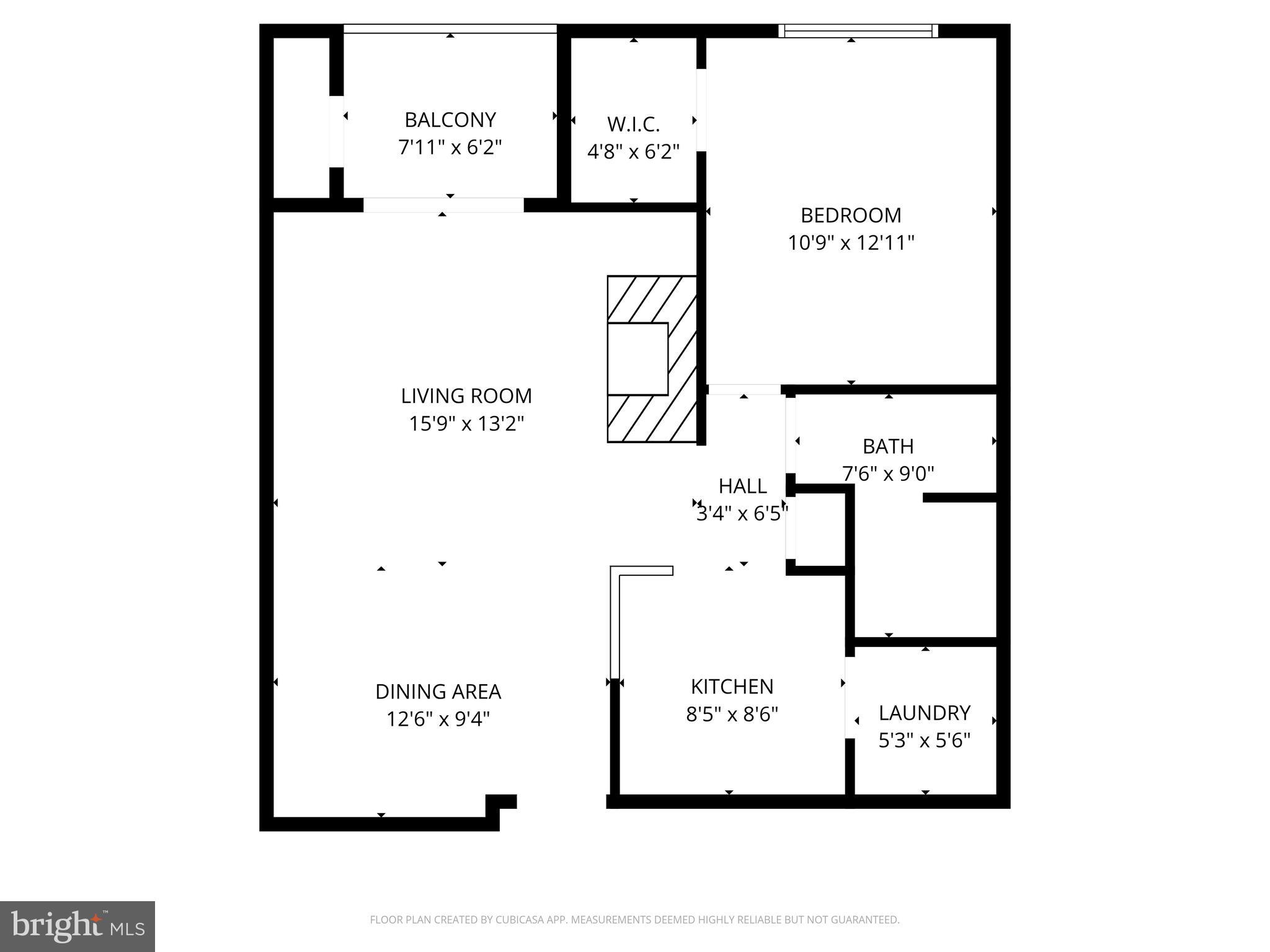 1580 Spring Gate Dr., Unit 4406 McLean, VA 22102 - Photo 43 of 43 Floor plan