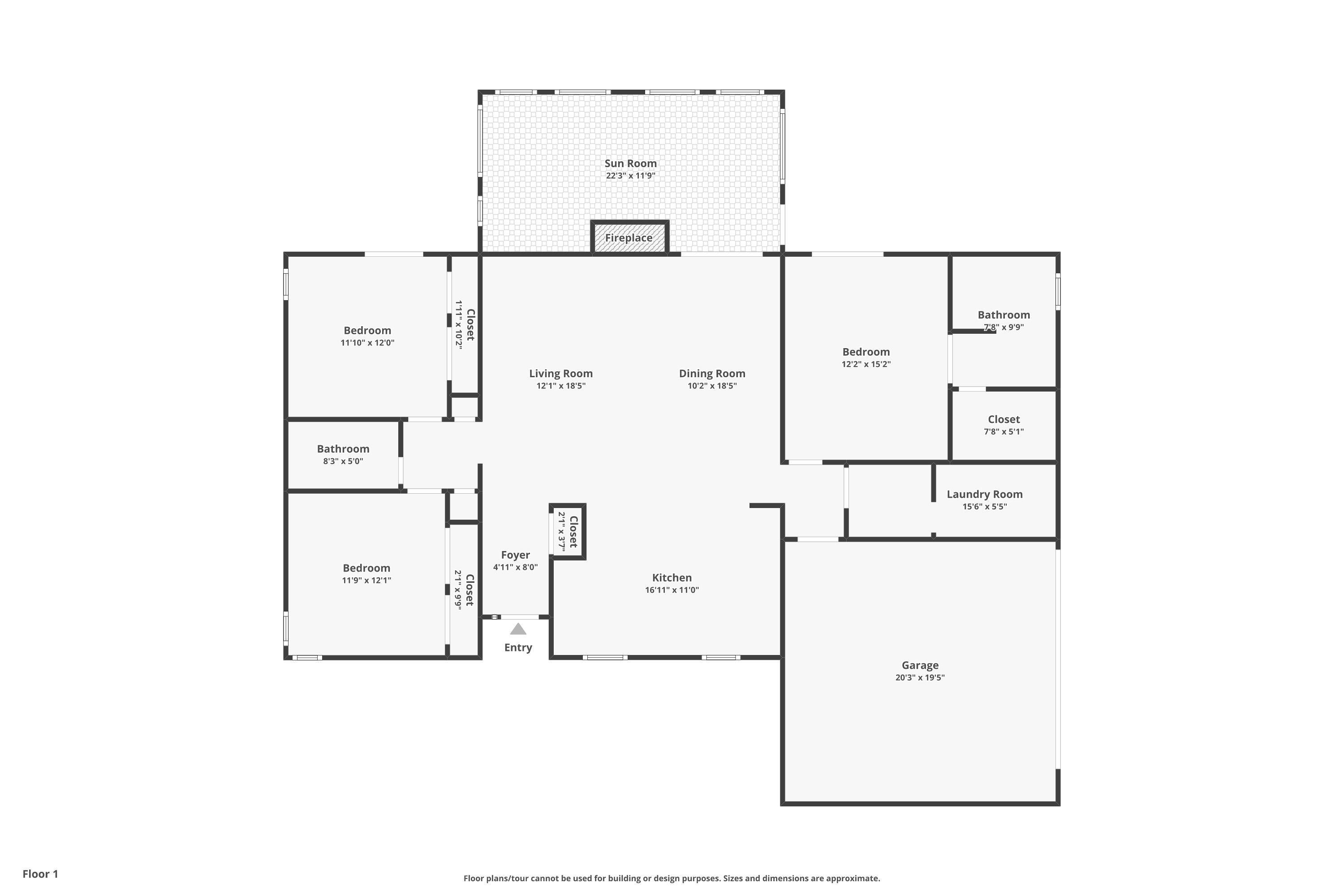 815 Tillson Road North Myrtle Beach, SC 29582 - Photo 39 of 39 View of home floor plan