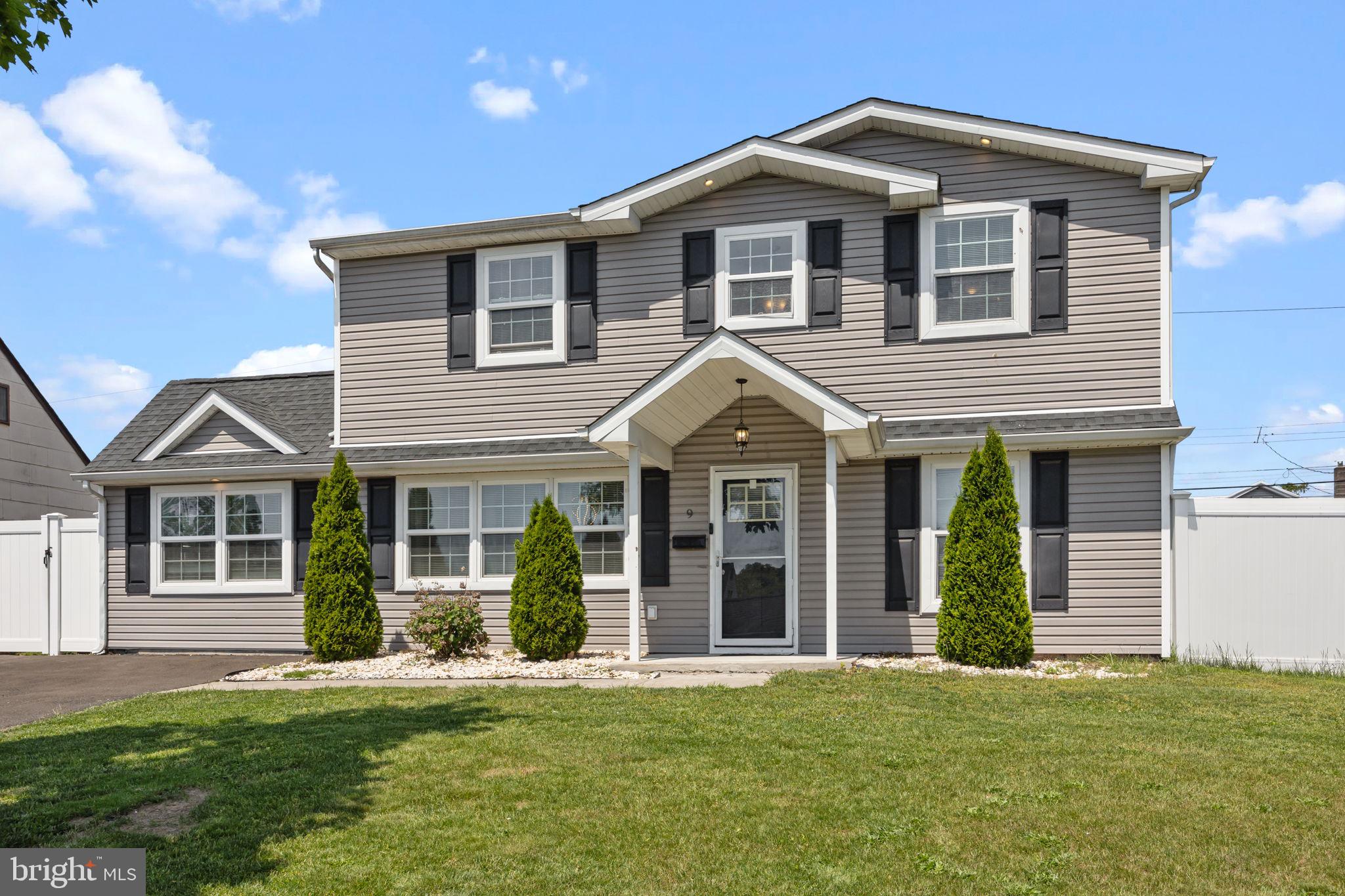 9 Verdant Road Levittown, PA 19057 - Photo 1 of 31 a front view of a house with a yard