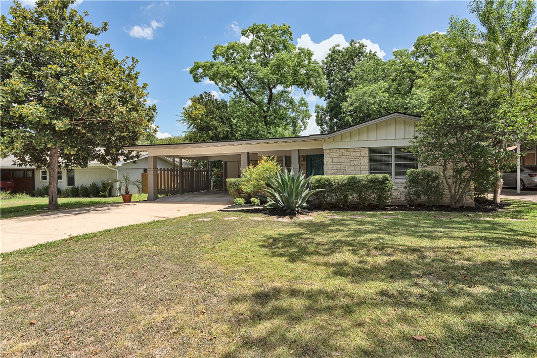 6001 Libyan Drive Austin, TX 78745 - Photo 1 of 1 a house view with a garden space