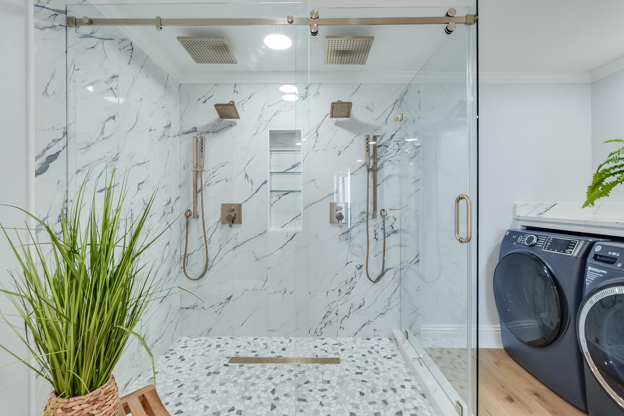 17281 Front Beach Road, Unit 802 Panama City Beach, FL 32413 - Photo 26 of 57 a bathroom with a shower