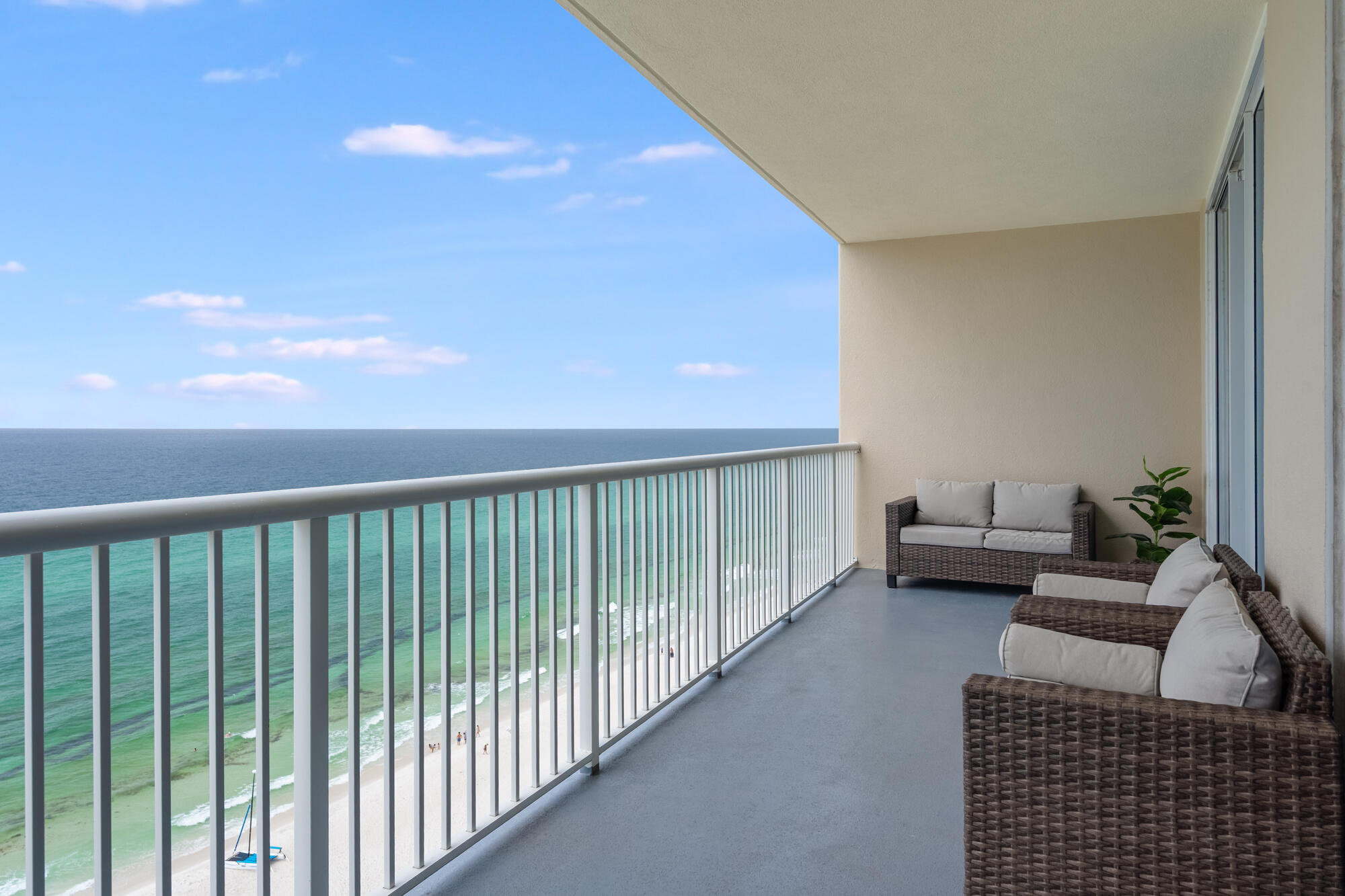17281 Front Beach Road, Unit 802 Panama City Beach, FL 32413 - Photo 28 of 57 a living room with furniture