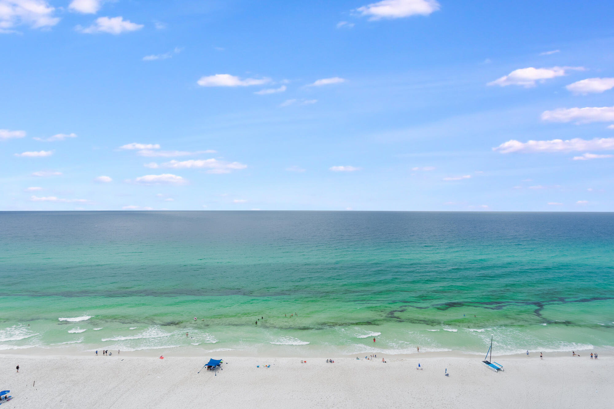 17281 Front Beach Road, Unit 802 Panama City Beach, FL 32413 - Photo 31 of 57 a view of a big yard