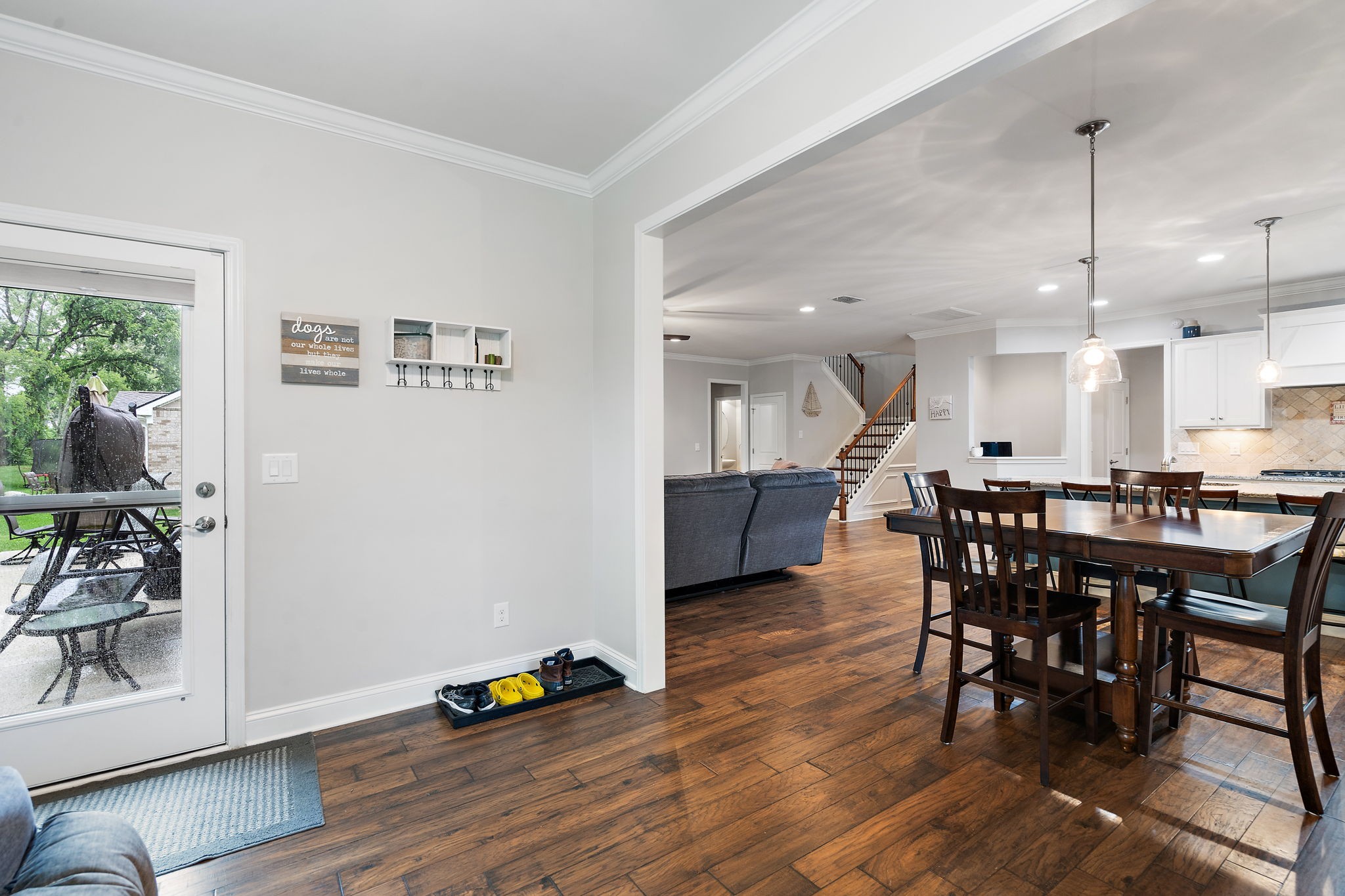 4012 Compass Pointe Court Thompson's Station, TN 37179 - Photo 21 of 54 a living room with furniture and wooden floor