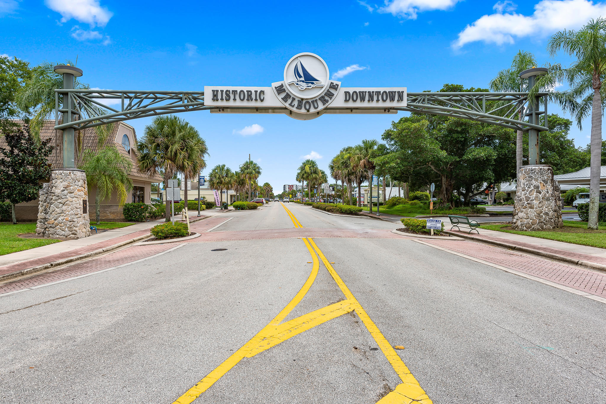 2138 Country Club Road Melbourne, FL 32901 - Photo 69 of 92 a view of a park with potted plants
