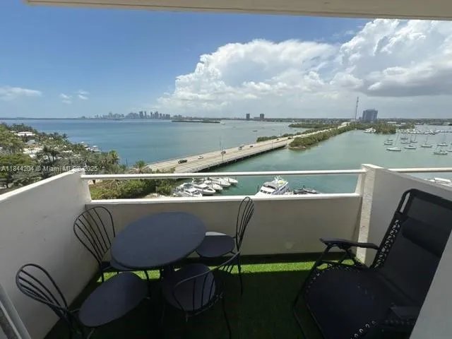 a view of a chairs in a terrace