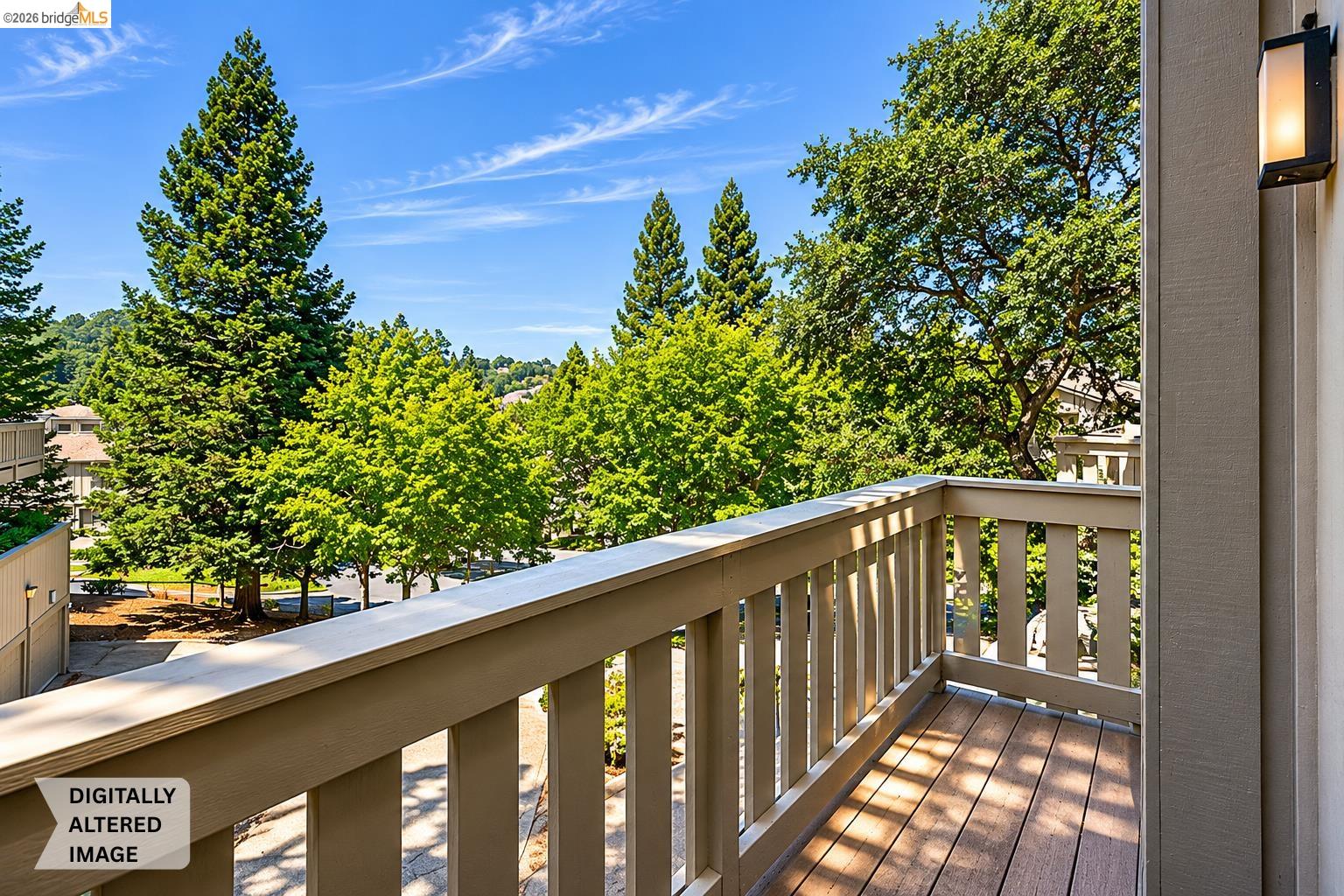 261 Redhawk Road Novato, CA 94949 - Photo 40 of 47 Outdoor balcony featuring wood-finish decking and painted railings