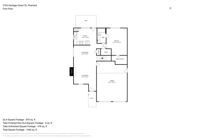 a picture of a floor plan