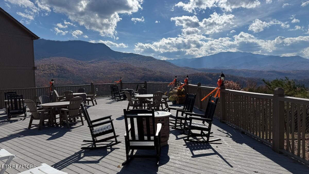 3710 Weber Road, Unit 104E Gatlinburg, TN 37738 - Photo 29 of 42 104E Outdoor gathering space outside poo