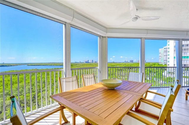 a view of a patio with wooden floor and outdoor space