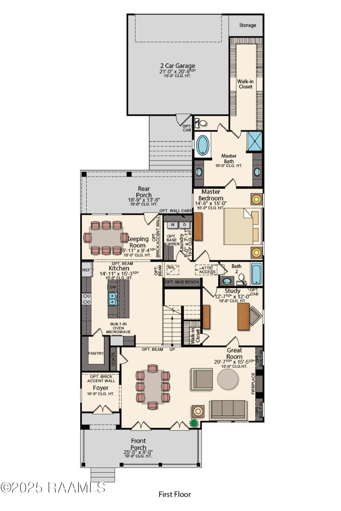 115 Appleton Lane Youngsville, LA 70592 - Photo 34 of 41 Fairfield II- First Floor_Revised