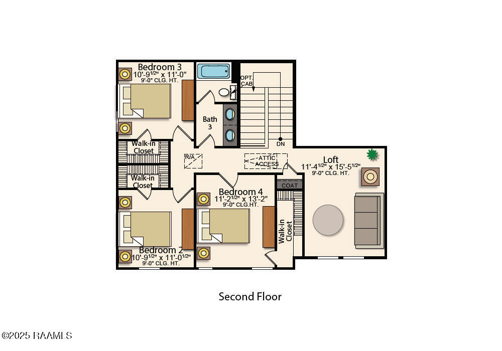 115 Appleton Lane Youngsville, LA 70592 - Photo 35 of 41 Fairfield II - Second Floor