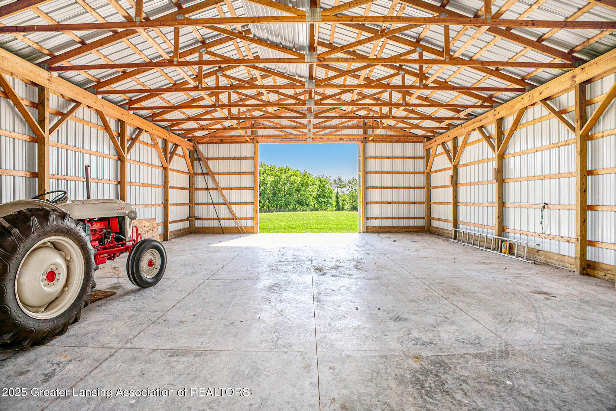 3888 West Barnes Road Mason, MI 48854 - Photo 24 of 37 32 x 40 steel pole barn