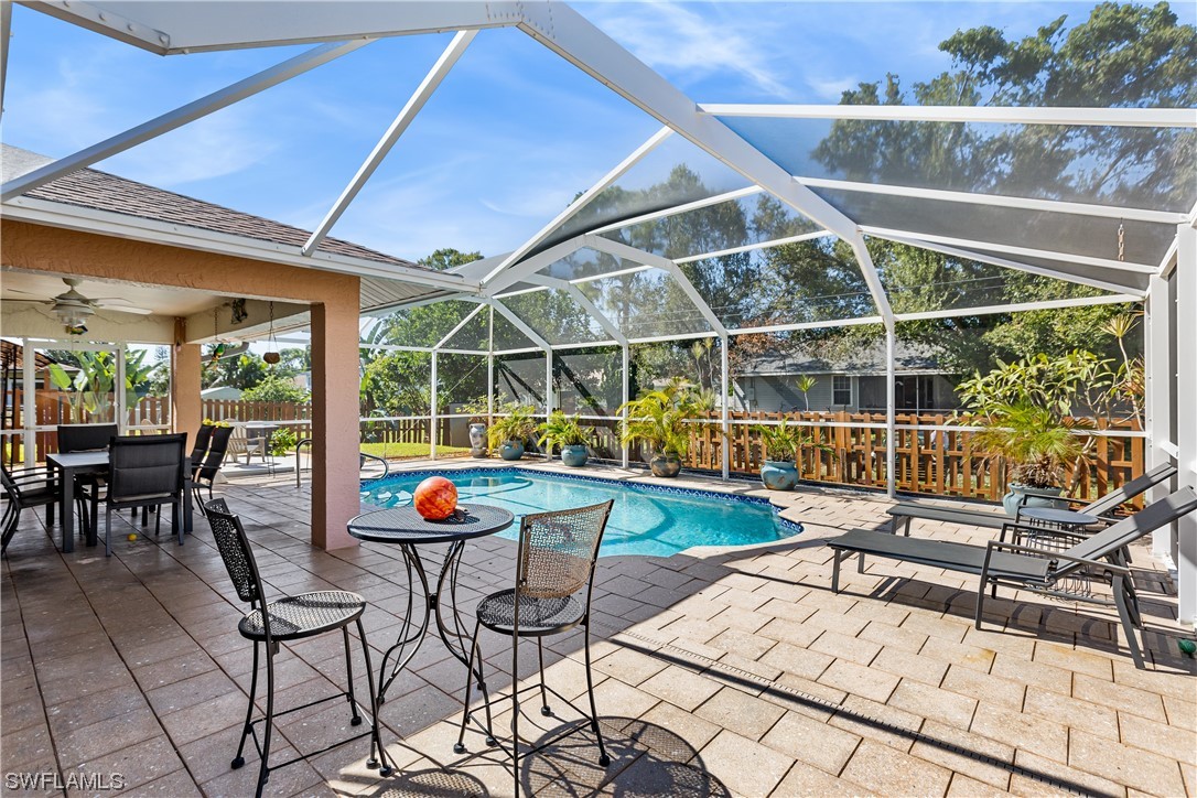 18222 Hepatica Road Fort Myers, FL 33967 - Photo 23 of 34 a garden view with a seating space