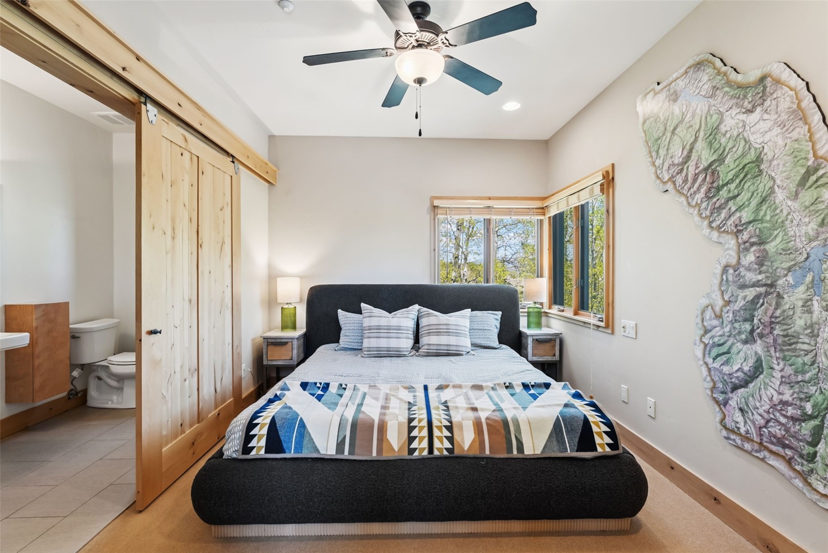 2800 Hunter's Knob Road Silverthorne, CO 80498 - Photo 16 of 37 a bedroom with a bed and window