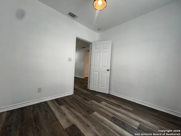 a view of wooden floor