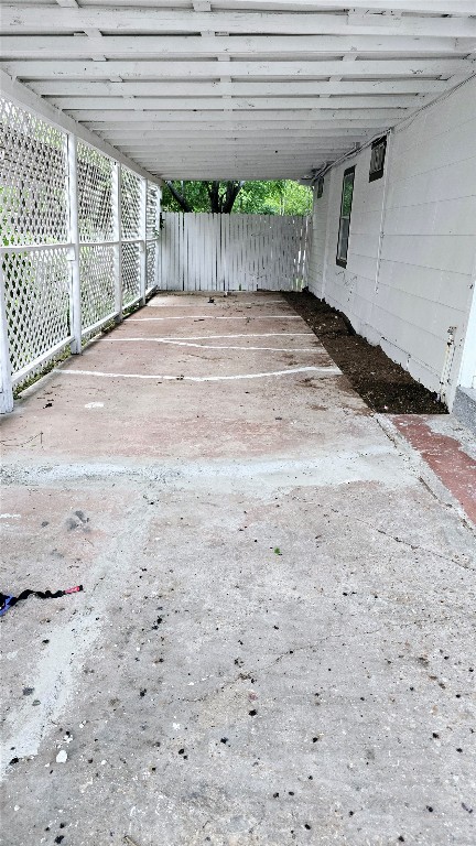 101 South Lockhart Street, Unit A Manor, TX 78653 - Photo 19 of 21 a view of backyard and wooden fence