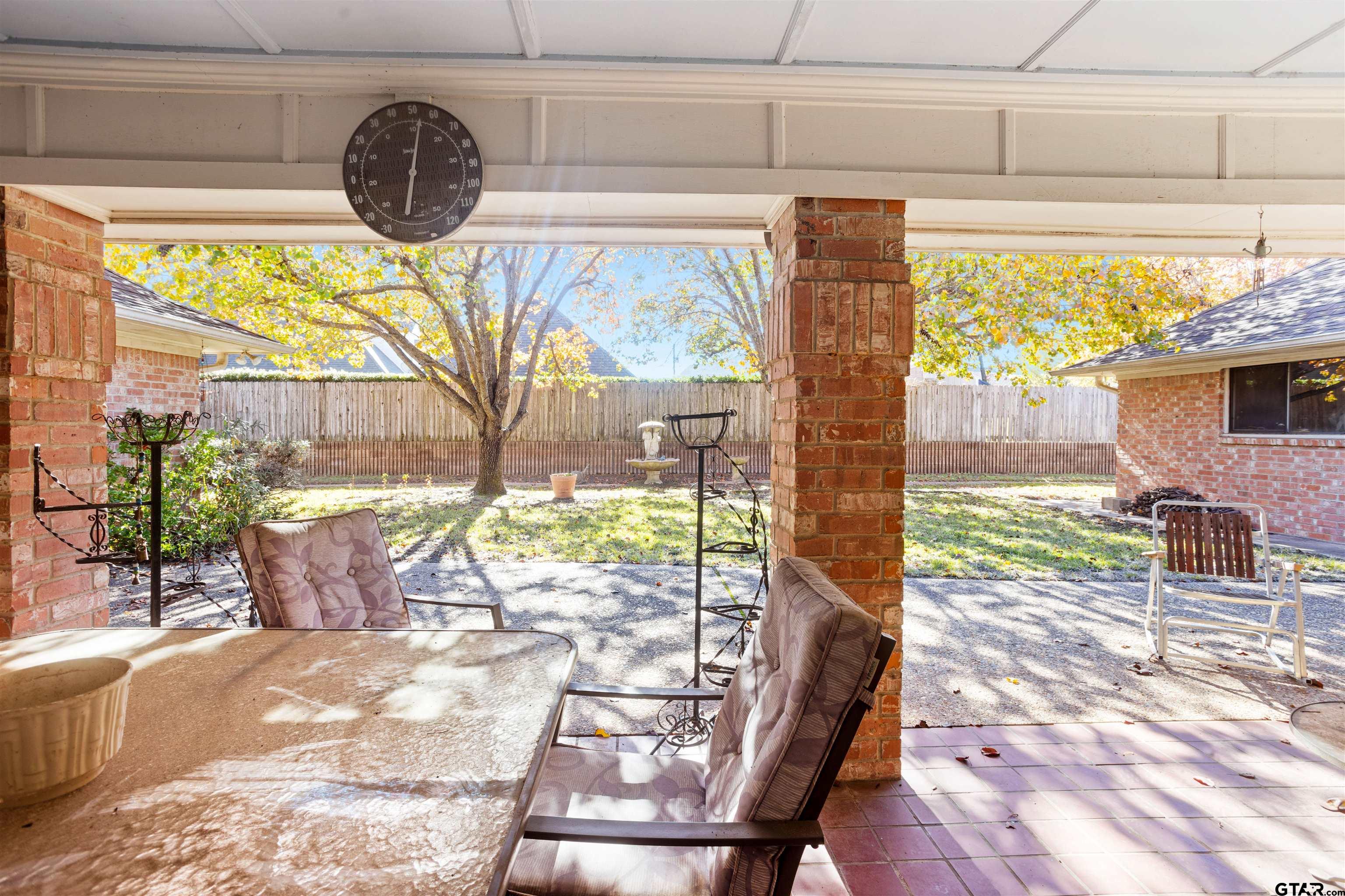 1701 Tall Timber Drive Flint, TX 75762 - Photo 37 of 40 a front view of a house with garden