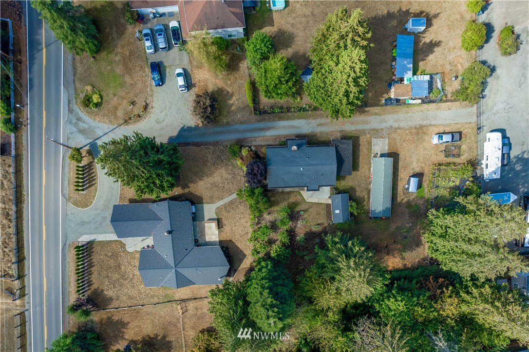 18003 Rhodes Lake Road East Bonney Lake, WA 98391 - Photo 40 of 40 an aerial view of a house with outdoor space