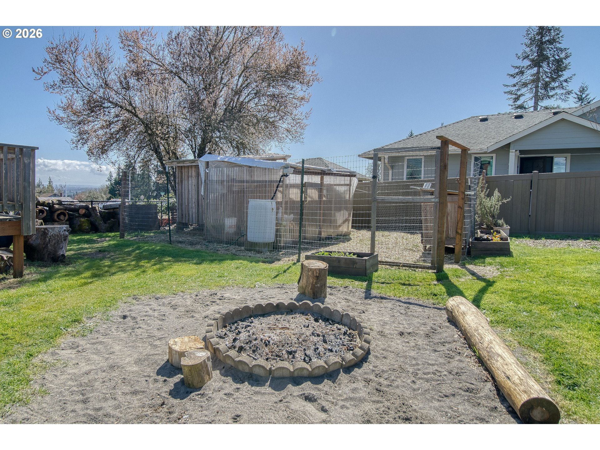 52320 Southwest Taylor Street Scappoose, OR 97056 - Photo 30 of 48 a view of a house with a backyard