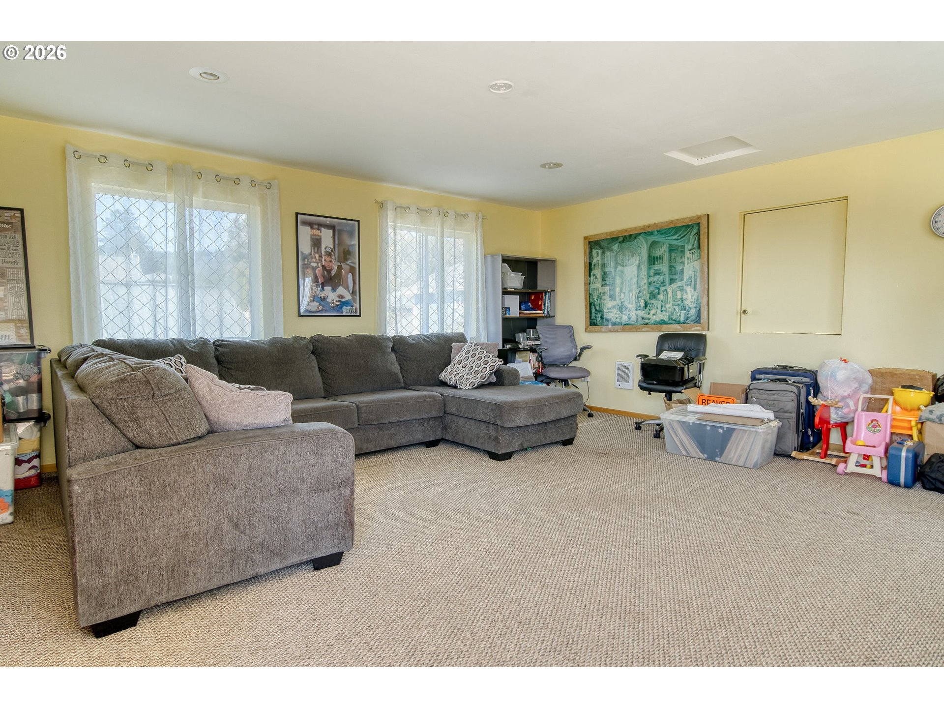 52320 Southwest Taylor Street Scappoose, OR 97056 - Photo 39 of 48 a living room with furniture and a large window