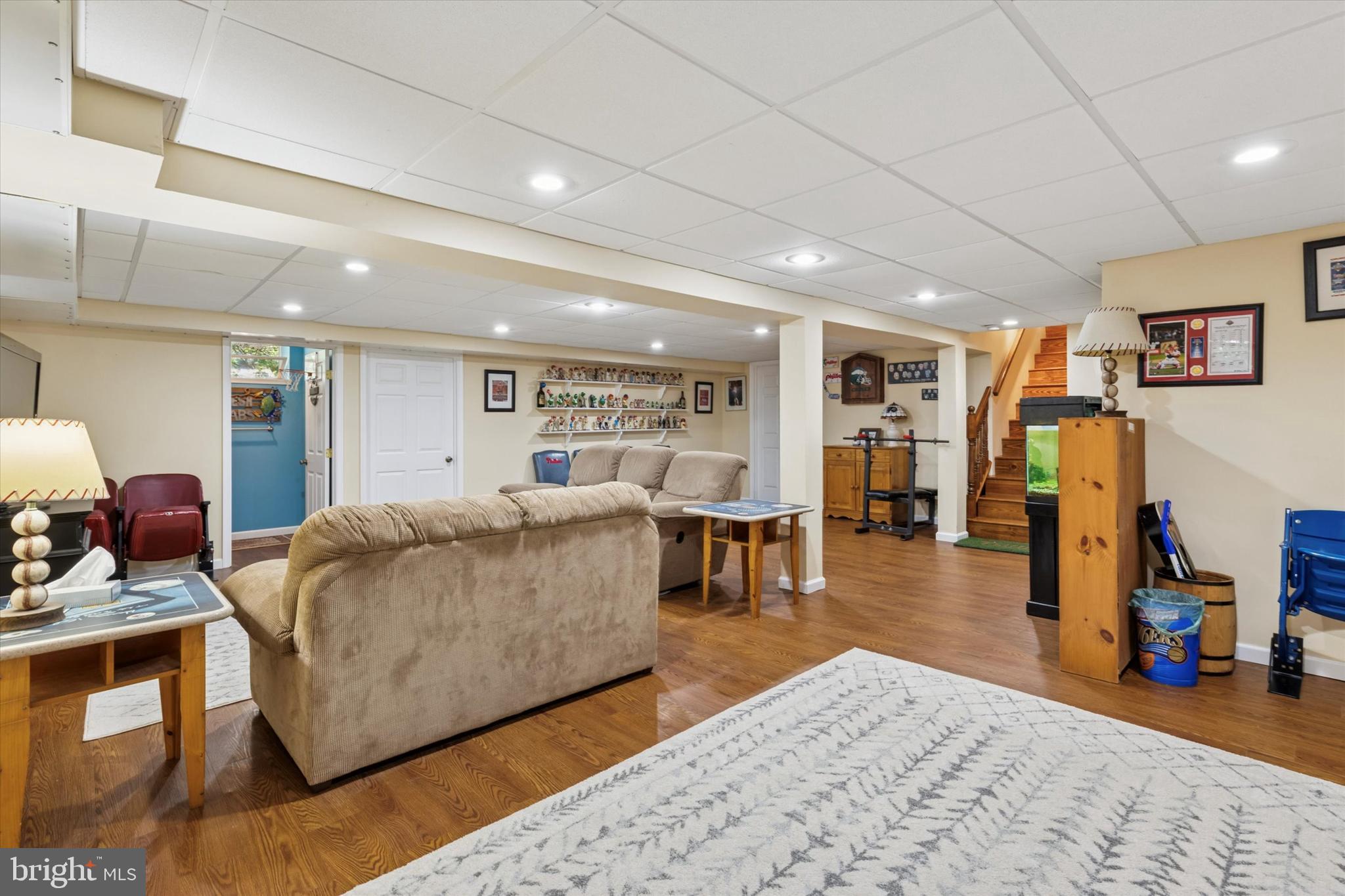 510 Concord Road Broomall, PA 19008 - Photo 27 of 35 a living room with furniture and a wooden floor
