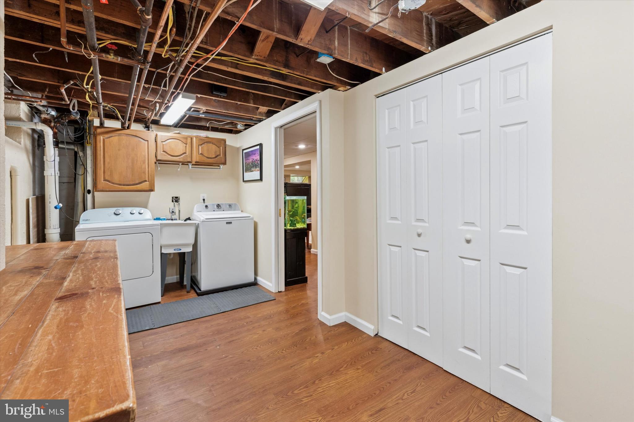 510 Concord Road Broomall, PA 19008 - Photo 29 of 35 a utility room with dryer and washer