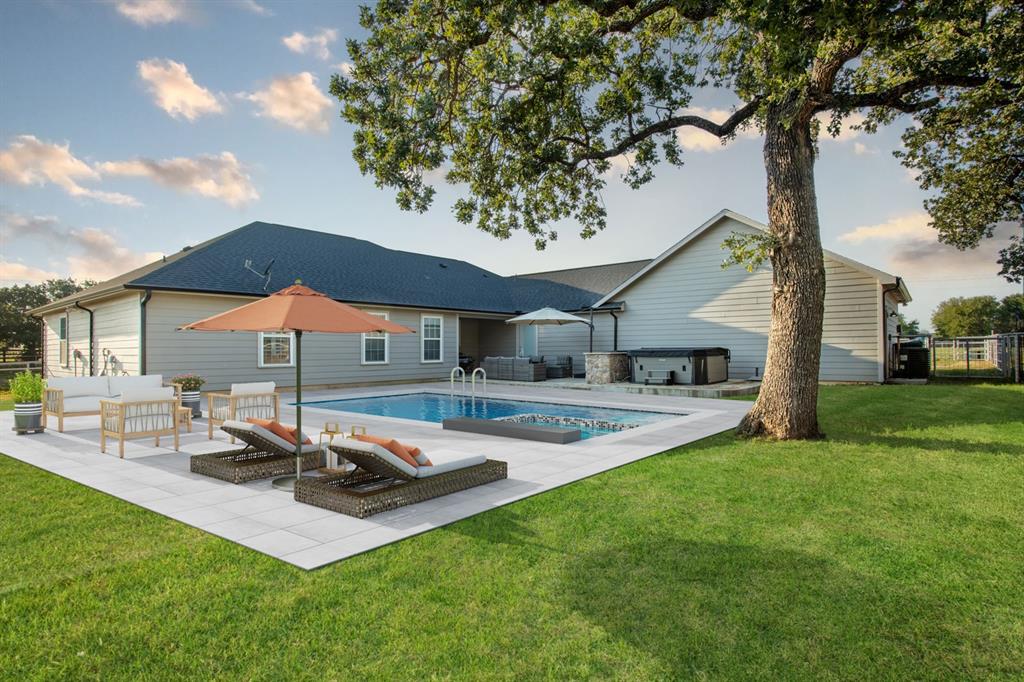 175 Porter Road Bartonville, TX 76226 - Photo 3 of 40 This is a virtually created rendering illustrating how a beautiful pool could be added.