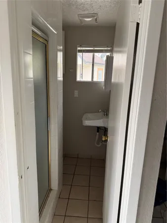 a bathroom with a sink