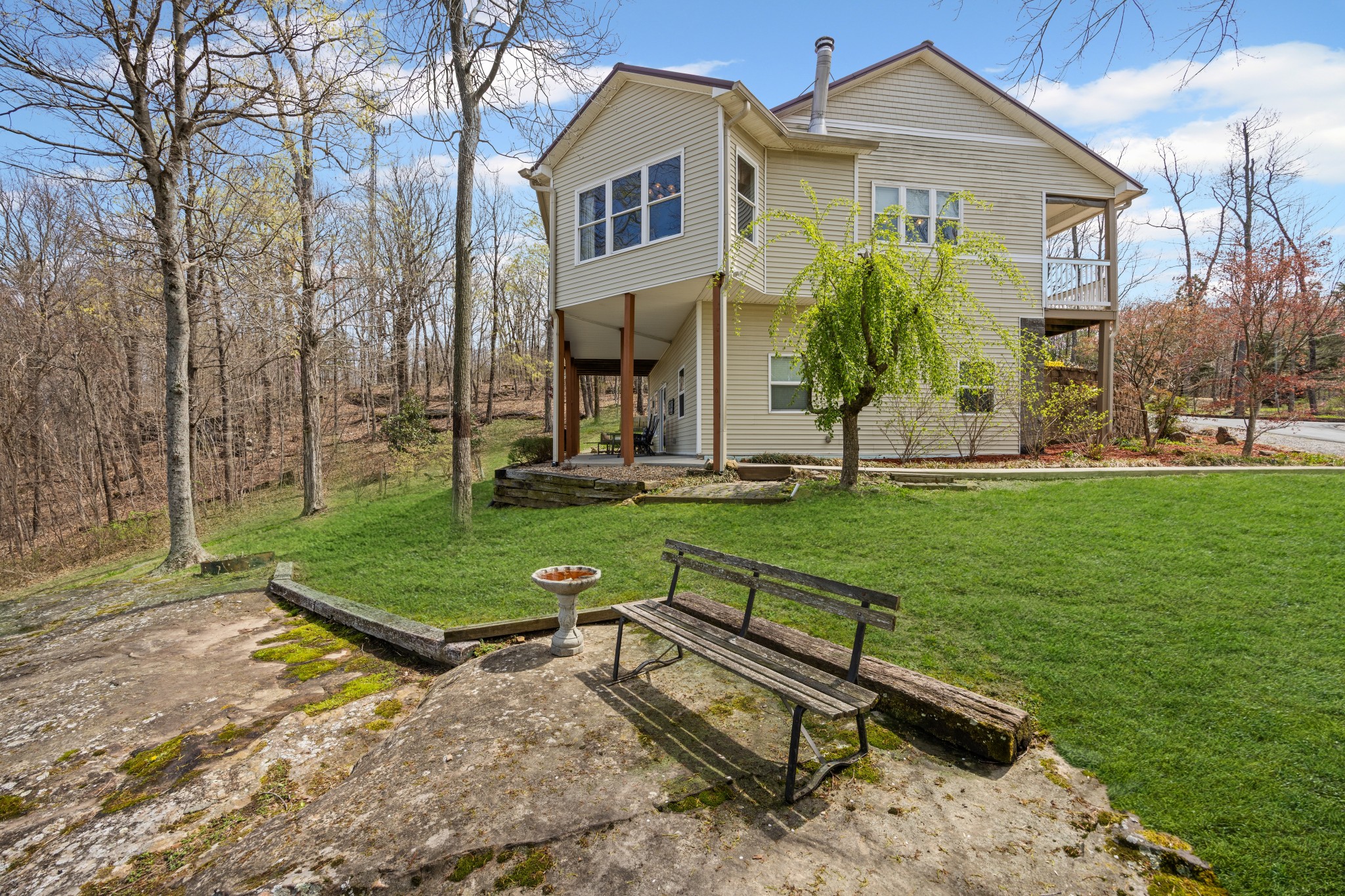 300 Iron Gap Road Belvidere, TN 37306 - Photo 47 of 84 a front view of a house with garden