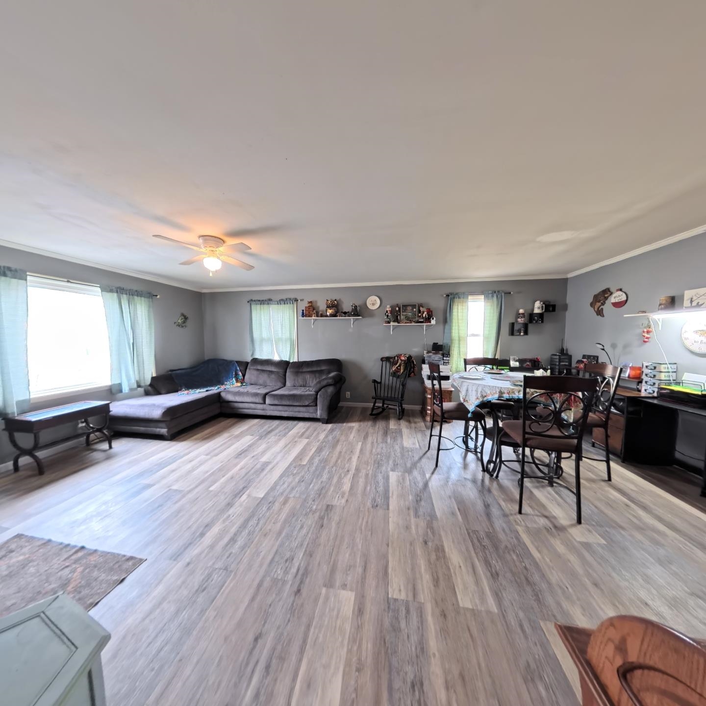 1209 Watson Street Streator, IL 61364 - Photo 7 of 15 a living room with furniture and wooden floor