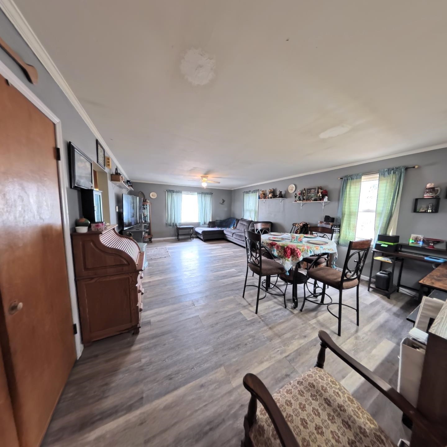 1209 Watson Street Streator, IL 61364 - Photo 8 of 15 a living room with furniture and a wooden floor