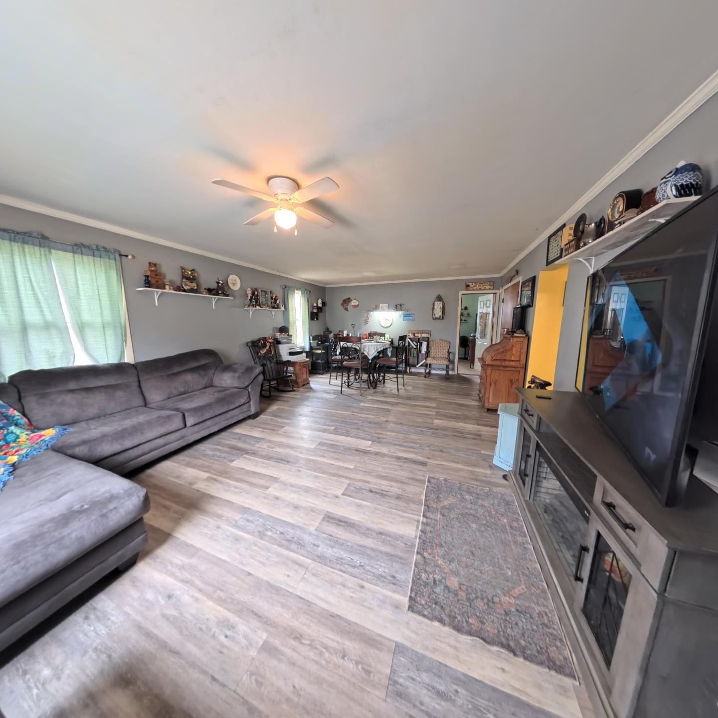 1209 Watson Street Streator, IL 61364 - Photo 9 of 15 a living room with furniture and a flat screen tv