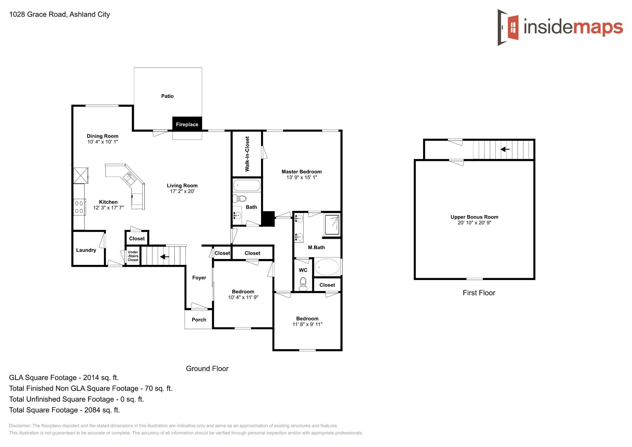 1028 Grace Road Pleasant View, TN 37015 - Photo 21 of 21 a picture of a floor plan