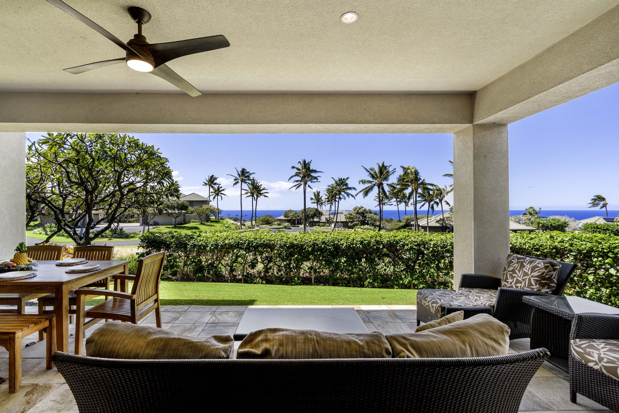 62-3600 Amaui Place, Unit F102 Kamuela, HI 96743 - Photo 17 of 27 a view of yard with seating area