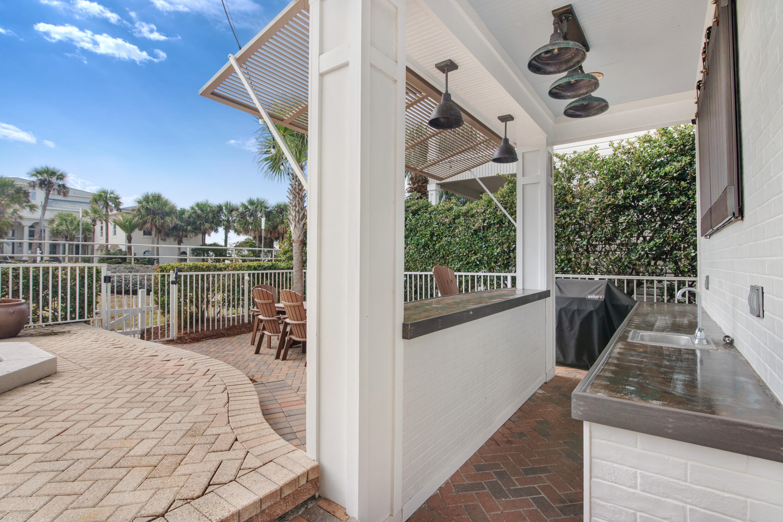 4484 Ocean View Drive Destin, FL 32541 - Photo 31 of 40 a balcony with wooden floor and outdoor space