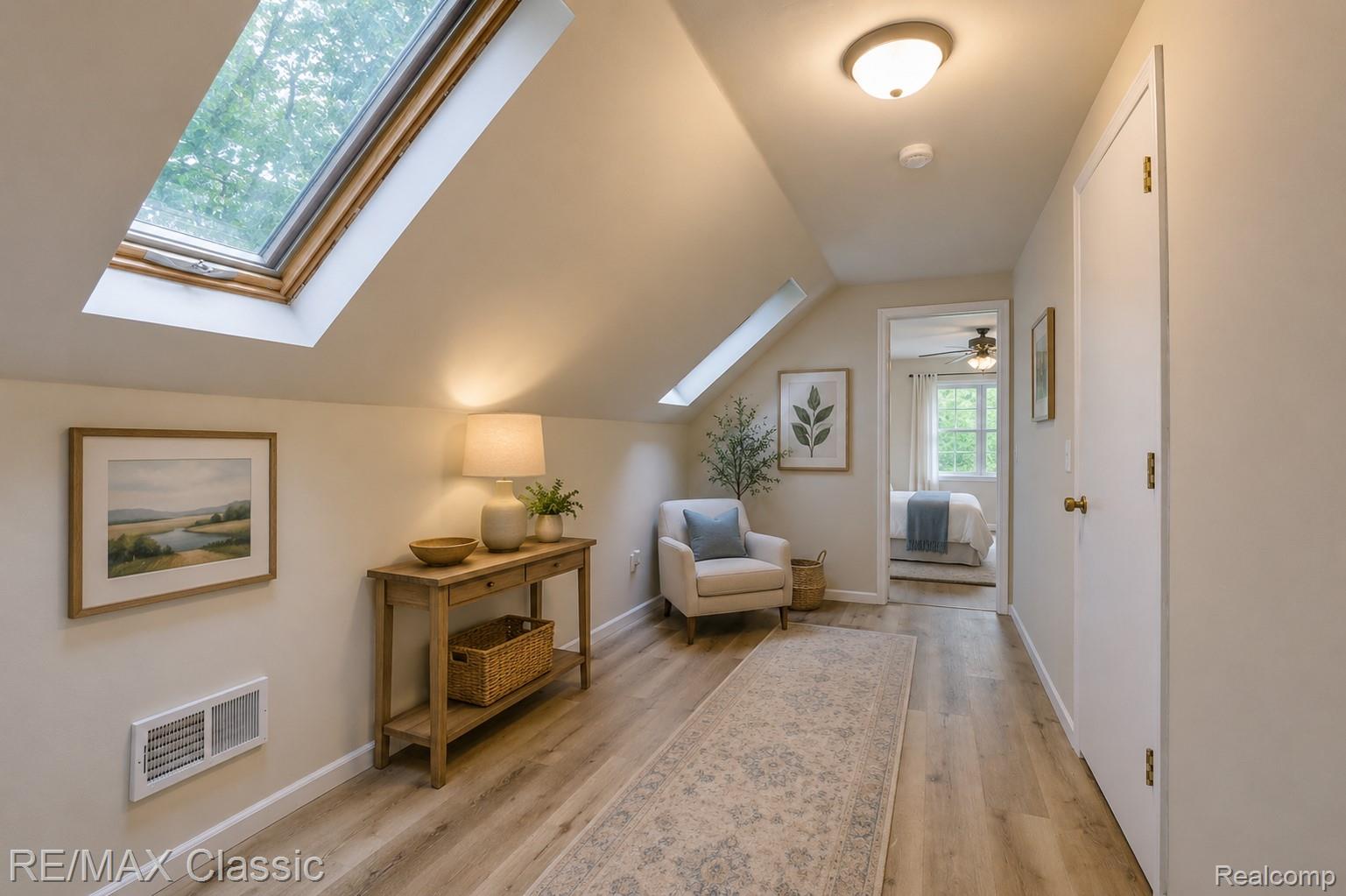 16645 Bordman Road Allenton, MI 48002 - Photo 23 of 48 Staged photo of 2nd floor hallway with skylights